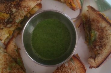 My husband favourite recipe-soya sandwich recipe-  breakfast me ye sandwich jarur bana kar dekhe