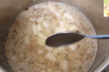 Baby food 7m+| oats pear yogurt porridge 7m+| Healthy breakfast/ snacks recipe for babies