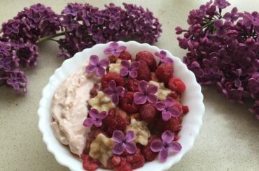 Raspberry Carrot Porridge | Healthy Breakfast Recipe