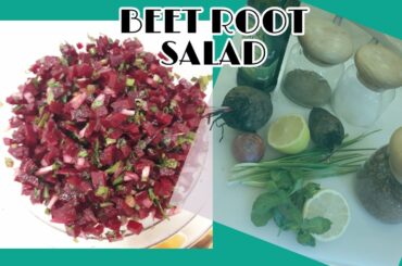 Quick and Easy Beetroot Salad || healthy beet salad recipe