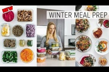 MEAL PREP for WINTER | healthy recipes + PDF guide