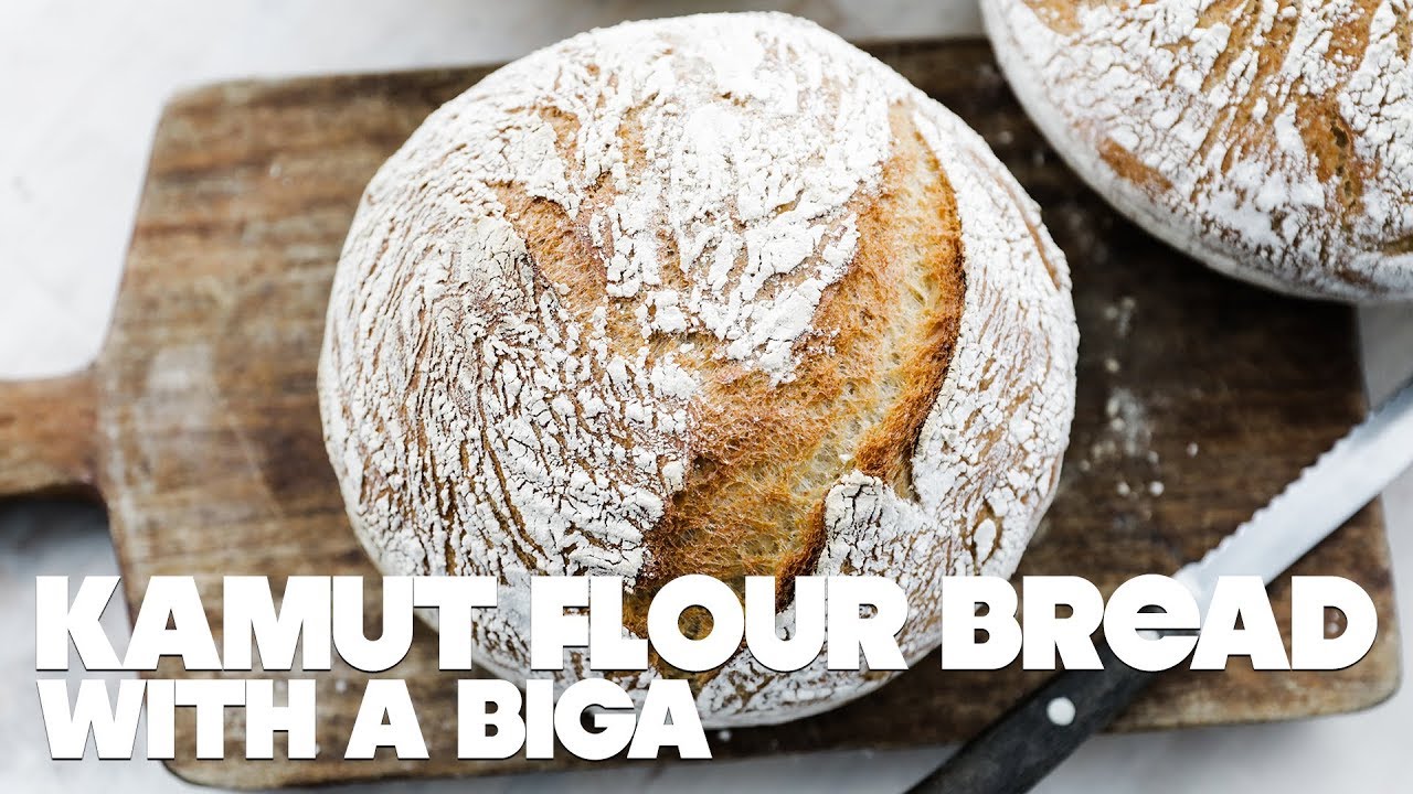 Kamut Flour Bread Recipe with Biga Kamut Flour Bread Recipe with Biga