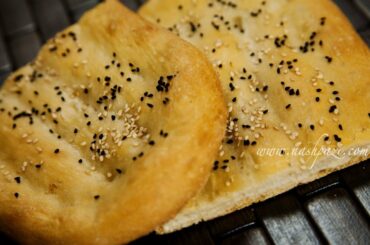Barbari Bread Recipe (nan or noon barbari)