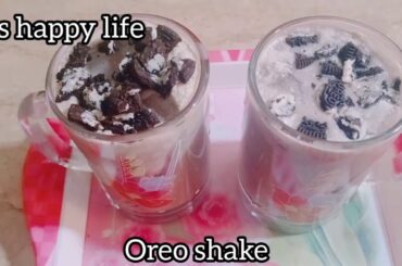 Tasty and Mazedar recipe OREO SHAKE healthy recipe by it's happy life
