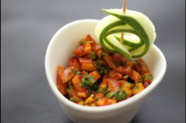 HEALTHY KANDA KAIRI | KACHCHA AAM-PYAAS SALAD | NO FIRE FOOD|  Sayali's Kitchen | EP# 36 | 03:21 Min