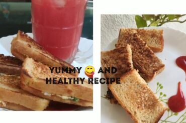 Chatpata Paneer Sandwich//Tawa Paneer Sandwich//Healthy recipe //Quick made recpie//#recipewithyumm
