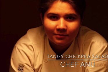 “Tangy Chickpea Salad” | Perfect Salad for a quick meal.