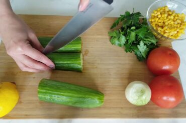 Easy Salad Recipe, Super Healthy And Delicious / Sommer Salad