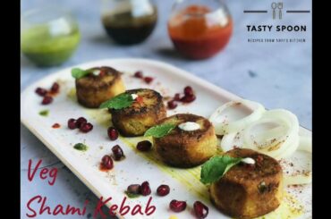 Veg Shami Kebab | Quick & Easy Recipe | Chole Kebab | Healthy Snack Recipe | Arpi's Kitchen