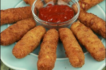 Chicken Cheese Fingers | Cheese Chicken Finger | Kids Snack Recipe