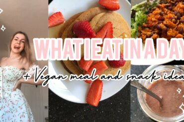 Vegan what i eat in a day quarantine ( healthy , easy recipes)