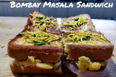 Bombay Masala Sandwich|Aloo Masala Toast|Veg Sandwich Recipes