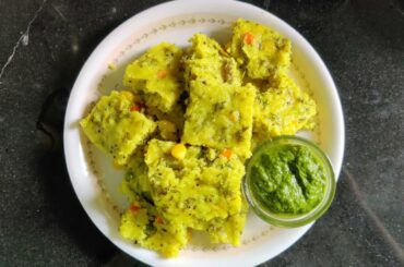 Instant Vegetable Rava Dhokla - Easy & Healthy - Snack Time Recipe - By Vaishali Mehta