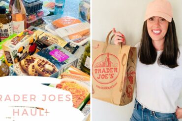 HEALTHY TRADER JOES HAUL | EASY FAMILY MEAL SHOPPING 2020!