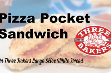 Gluten Free Sandwich Ideas - Pizza Pocket Sandwich by Amanda Kanashiro