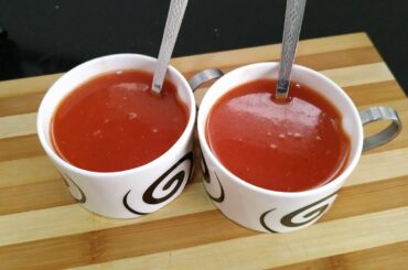 Tomato Soup Recipe | How to make Tomato Soup at home without mixy or blender | Perfect tomato Soup|