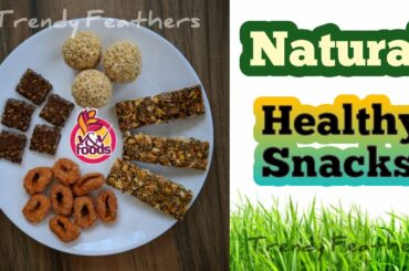 Natural Healthy snacks | V and V Foods | In Telugu | By Trendy Feathers