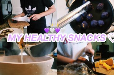 MY 3 EASY HEALTHY SNACKS (: [eng sub]