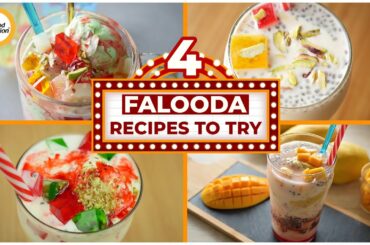 4 Falooda Recipes By Food Fusion