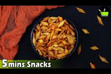 5 Minute Easy Snacks Recipe | Evening Snacks | Lockdown Recipes | Sooji Snacks | Instant Snacks