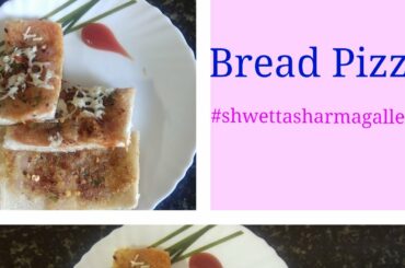 Bread Pizza.healthy recipe of bread.ready in 5 min   #shwettasharmagallery.