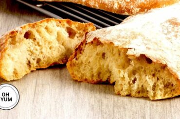 Professional Baker's Best Ciabatta Bread Recipe!
