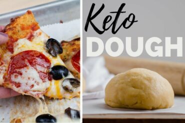 How to Make FATHEAD DOUGH | The BEST Keto Pizza Dough | KETO DOUGH RECIPE