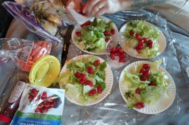 Meal Prep For Truck Drivers - Healthy Salad - Simple And Easy