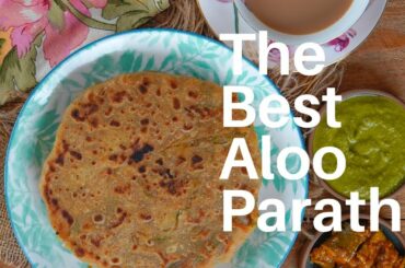 Punjabi Aloo Paratha Recipe - Healthy North Indian Breakfast by Archana's Kitchen