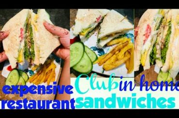 Club Sandwiches |restaurant style||newyork club sandwich|easy recepie| healthy clubsandwich for kids