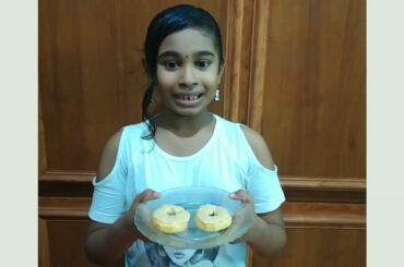 Healthy snacks in Tamil/Quick snack recipe/Different types of snacks using Apple/Kid's snacks/donut