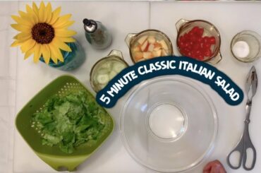 spicy salad recipe with apples & healthy chili pepper extra virgin olive oil