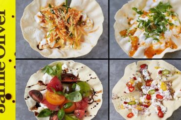 100 Calorie Poppadom Snacks | Jamie Oliver