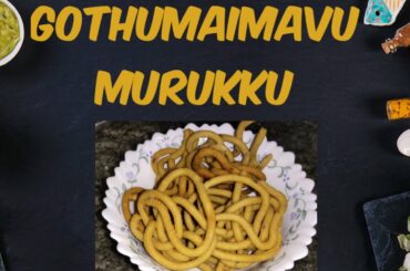 #YNotCooking#YNotCooking   Wheat Muruku Recipe In Tamil|| Gothumaimavu Muruku || Healthy Snack