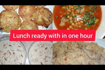 Easy and Quick Lunch Recipes to make within 1 Hour