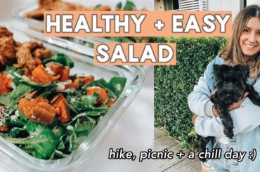 Healthy + EASY Lunch Idea | Hike, picnic + chill day!