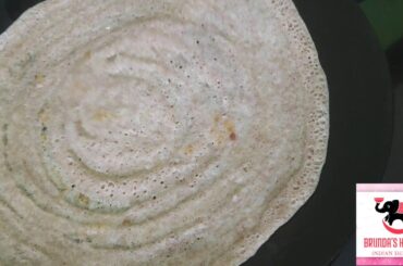 Instant raggi dosa simple and healthy breakfast