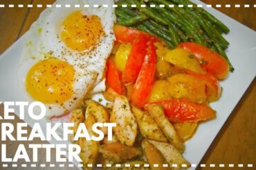 Keto Breakfast Platter | Healthy Breakfast Recipe | Weight Loss Breakfast | Keto Diet Breakfast
