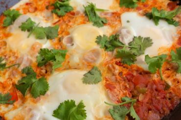 Shakshuka recipe | Tunisian and Israeli dish shakshuka | healthy breakfast recipe | easy shakshuka