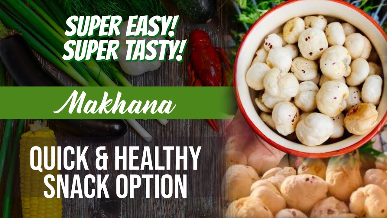 MAKHANA RECIPE | EASY TASTY HEALTHY SNACK OPTION | #SwaadSimplified | Saumya Gupta MAKHANA RECIPE | EASY TASTY HEALTHY SNACK OPTION | #SwaadSimplified | Saumya Gupta
