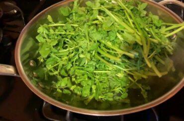 Nutritious Watercress Stir fry by Mhya’s Healthy Recipes & Tips