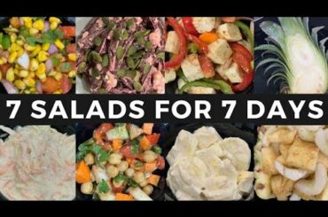 7 Healthy Salads Recipes for 7 Days (Weight Loss) - Soul Food with Vaishali Bhatnagar
