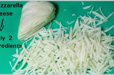 How to make Mozzarella Cheese at home | Homemade Mozzarella Cheese recipe | Healthy Food Kitchen