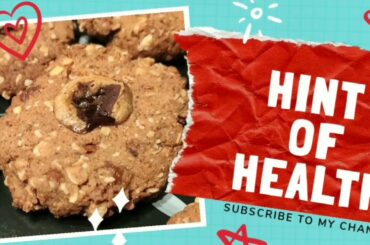 Healthy Recipe | Oats & Flax seeds Cookie | No Butter | No Maida | No Sugar