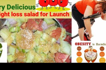 Weight Loss Diet RECIPE salad by Tasty Food with saim