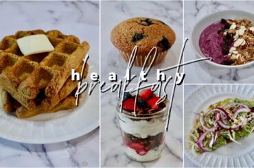 WHAT I EAT IN A WEEK | breakfast edition (healthy breakfast meal ideas)