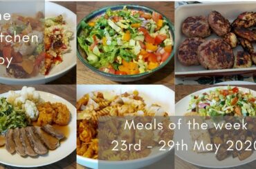MEALS OF THE WEEK | 23rd - 29th May 2020 | Gluten free meal ideas | Chat in a view | Q&A update