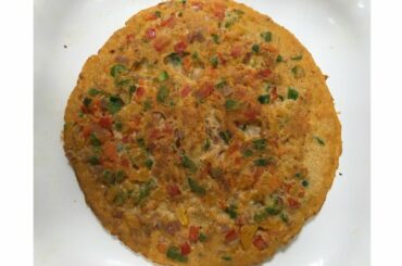 5 mins Healthy Breakfast Recipe | Oats Omelette|1+ year old Baby food|Baby Snack