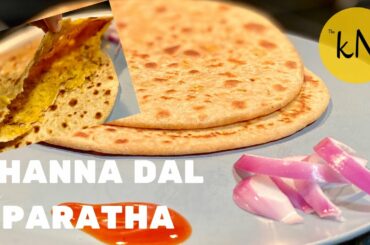 NO1 CAN EAT JUST 1 | Chana dal paratha | North Indian Breakfast Recipe | BET YOU CANNOT RESIST THIS