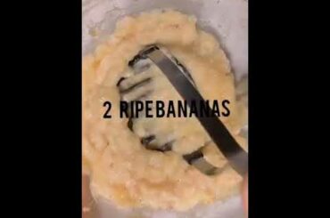 HEALTHY BANANA BREAD - NO OIL, SUGAR, PROCESSED FLOUR, AND DAIRY FREE